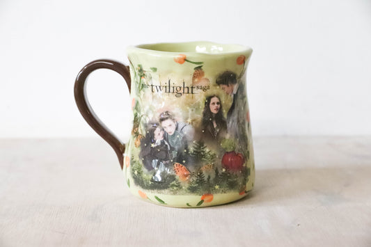 Green Twilight Tulip Mug