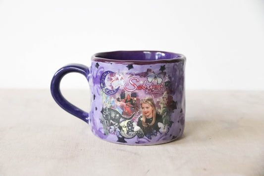 Purple Sabrina Mug Medium