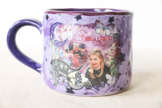 Purple Sabrina Mug Medium