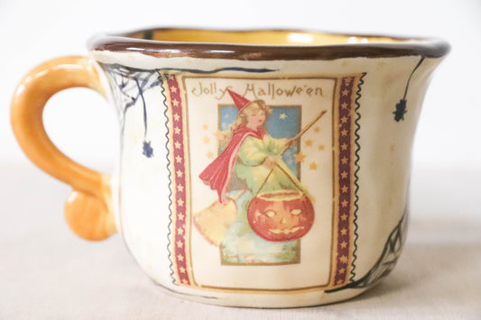 Vintage Halloween Witch Mug