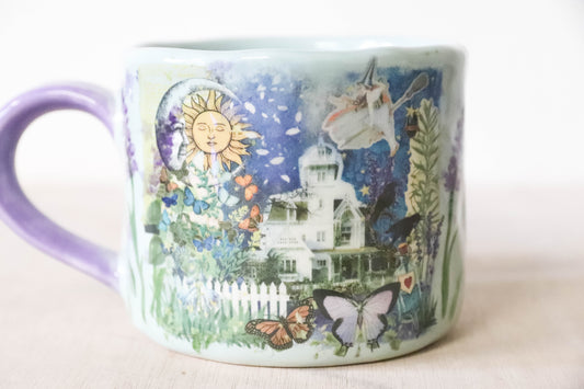 Practical Magic Blue Mug Medium