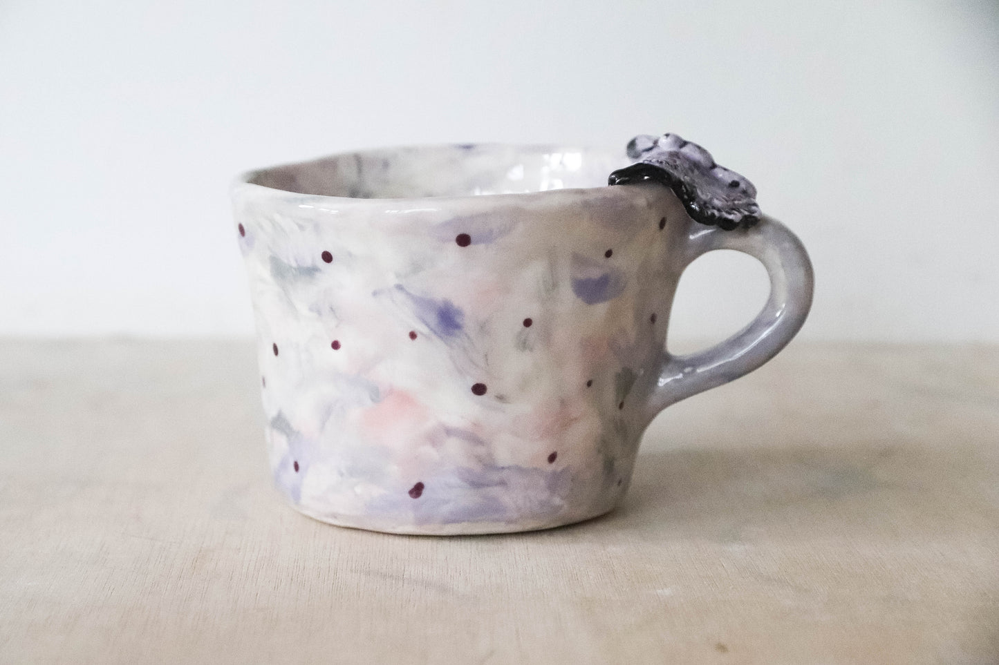 Lilac Butterfly Twilight Meadow Mug