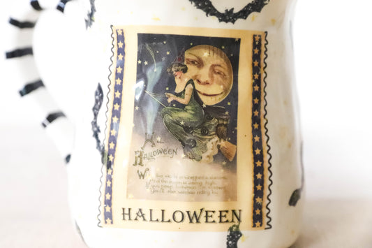 Vintage Halloween Witch Tulip Mug