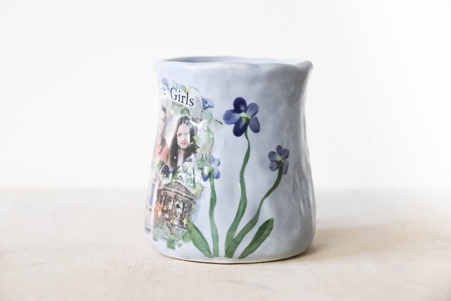 Blue Gilmore Girls Tulip Mug