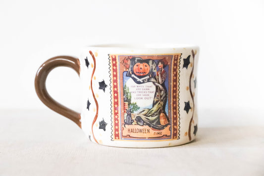 Vintage Halloween Mug Large