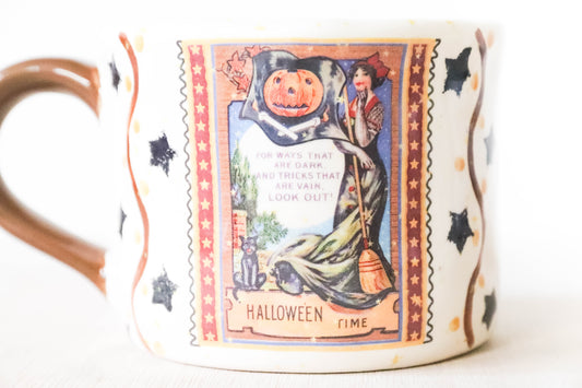 Vintage Halloween Mug Large