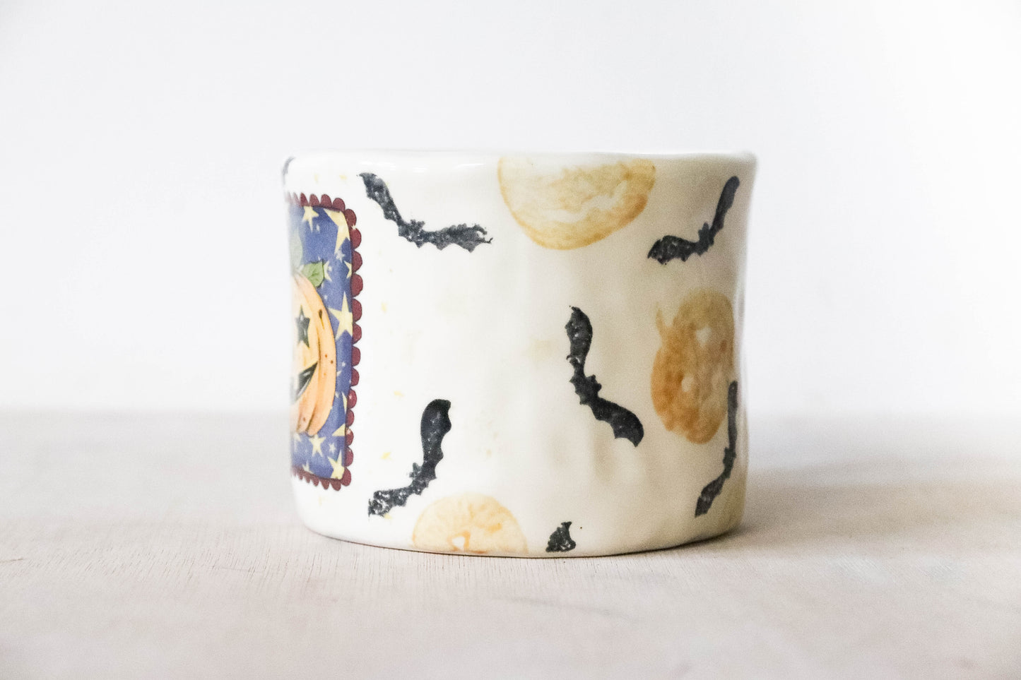 Navy Pumpkin Patch Mug Large