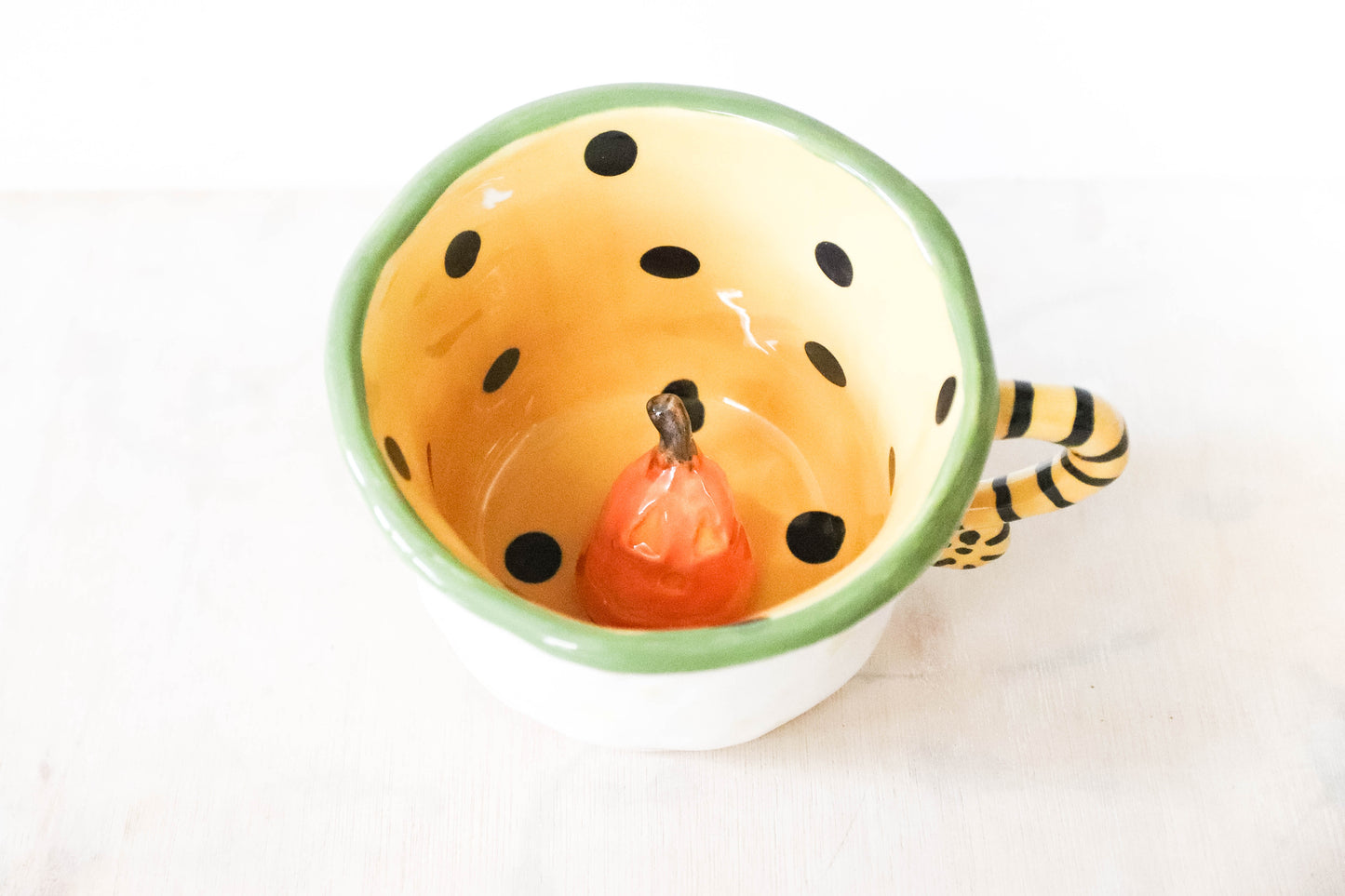 Peekaboo Pumpkin Trio Mug