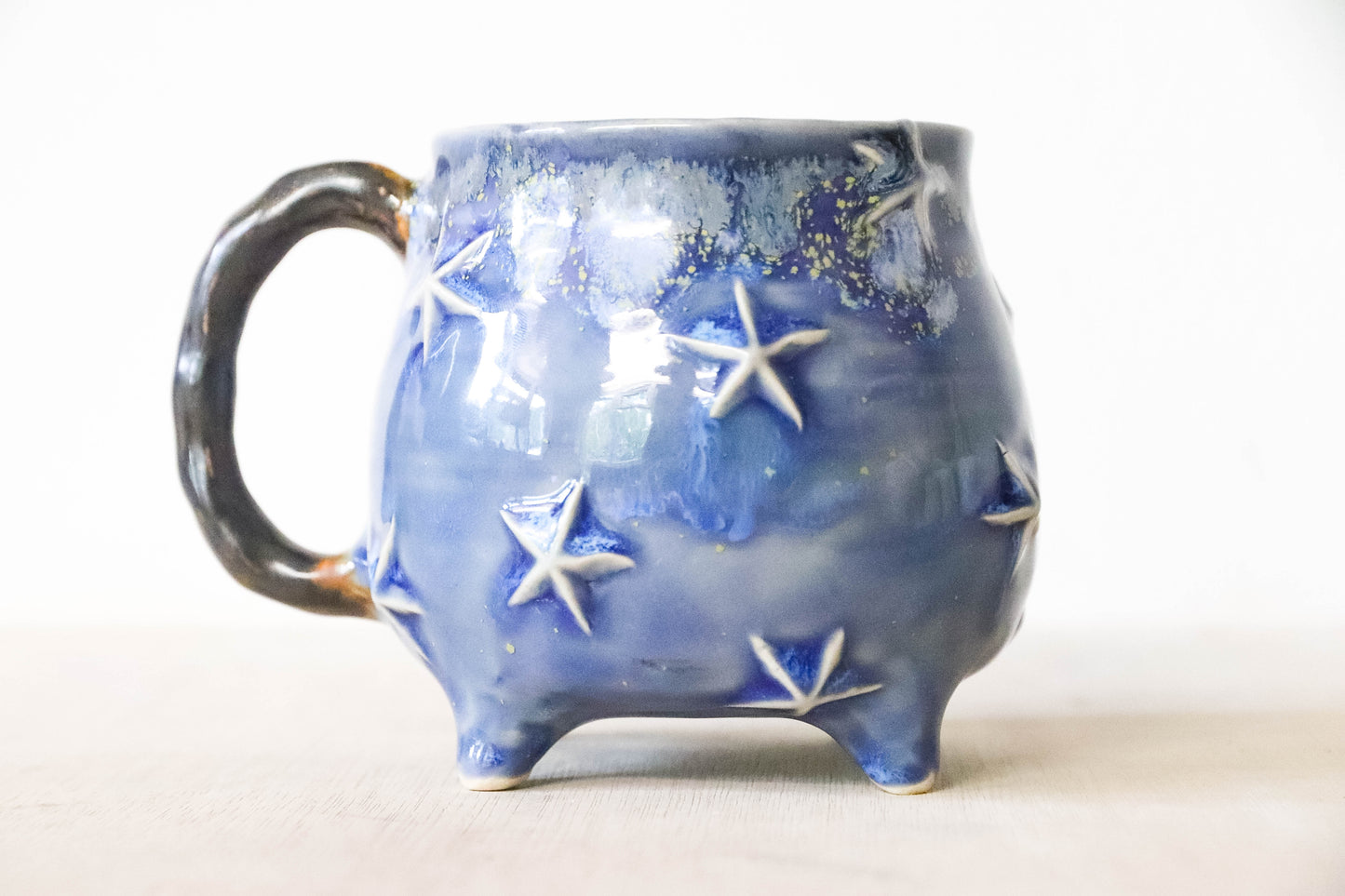 Blue Starry Cauldron Mug