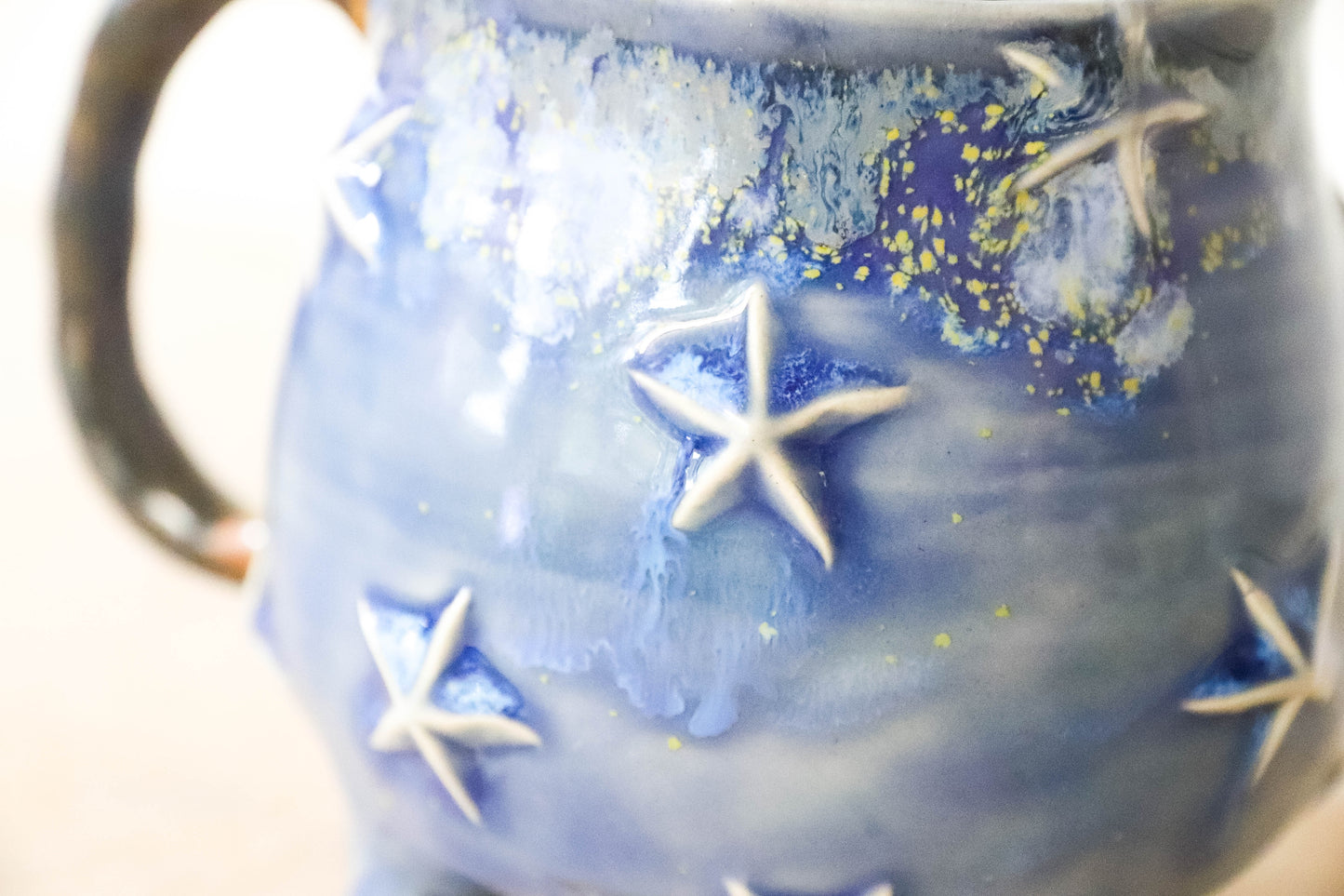 Blue Starry Cauldron Mug
