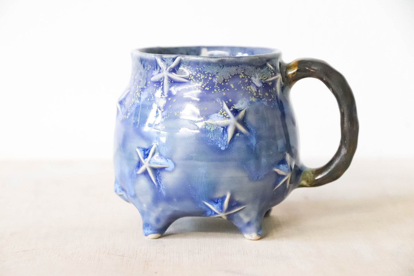 Blue Starry Cauldron Mug