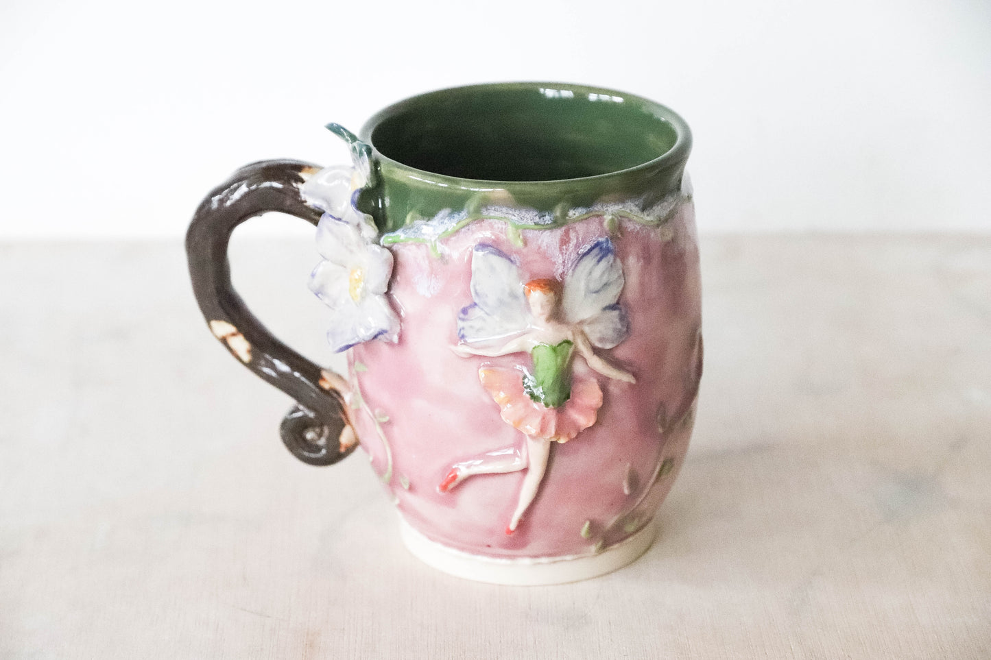 Violet Fairy Stoneware Mug