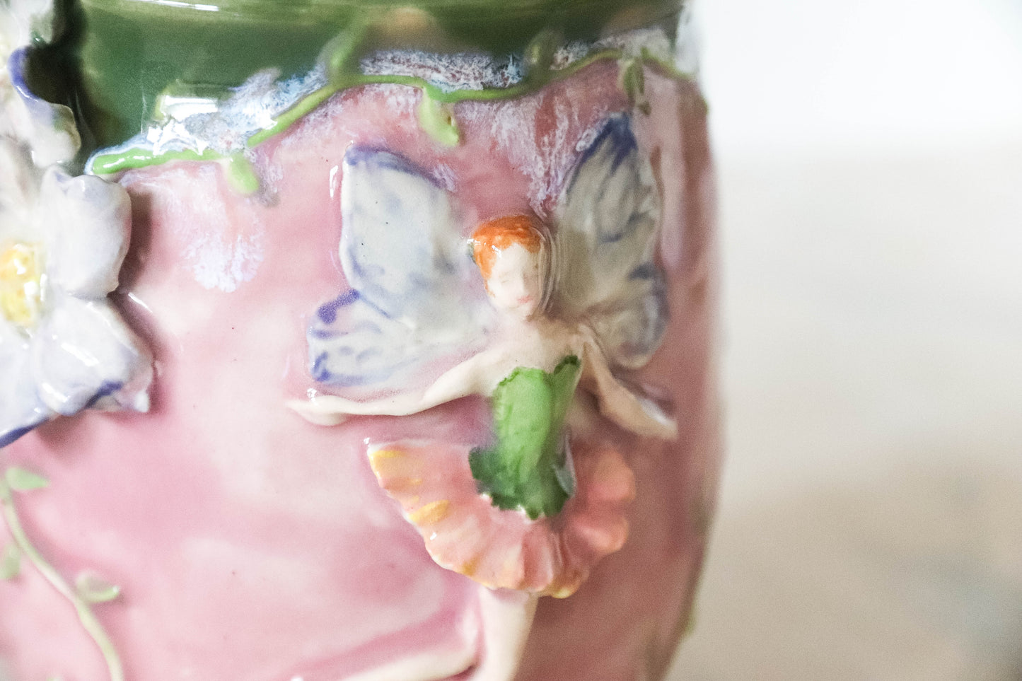 Violet Fairy Stoneware Mug