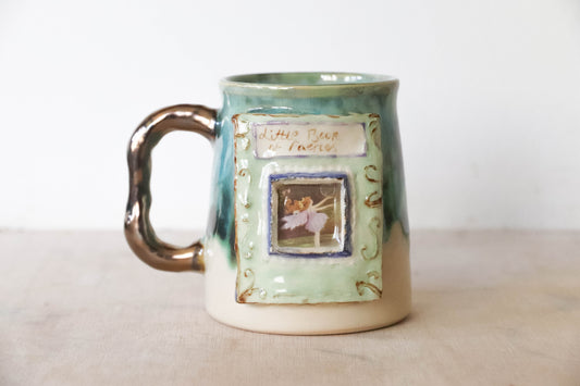 Fairy Book Stoneware Mug