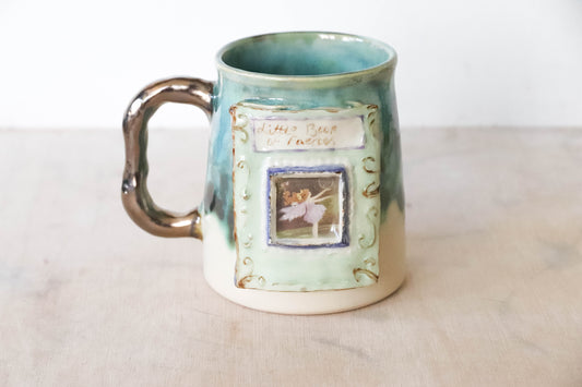 Fairy Book Stoneware Mug