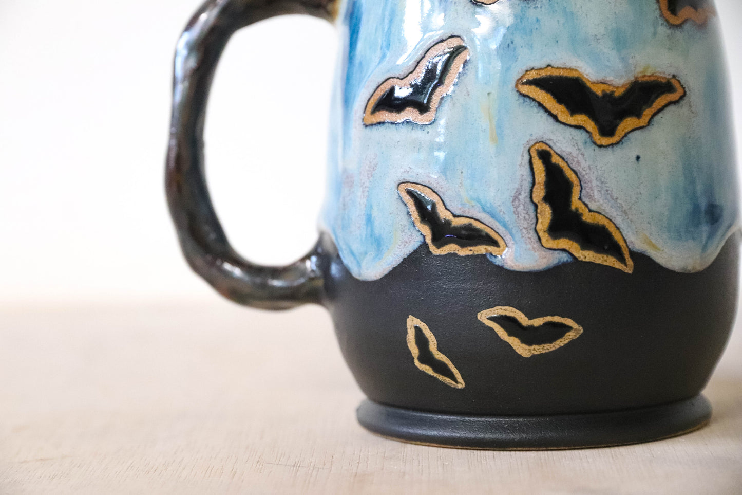 Bat Stoneware Mug