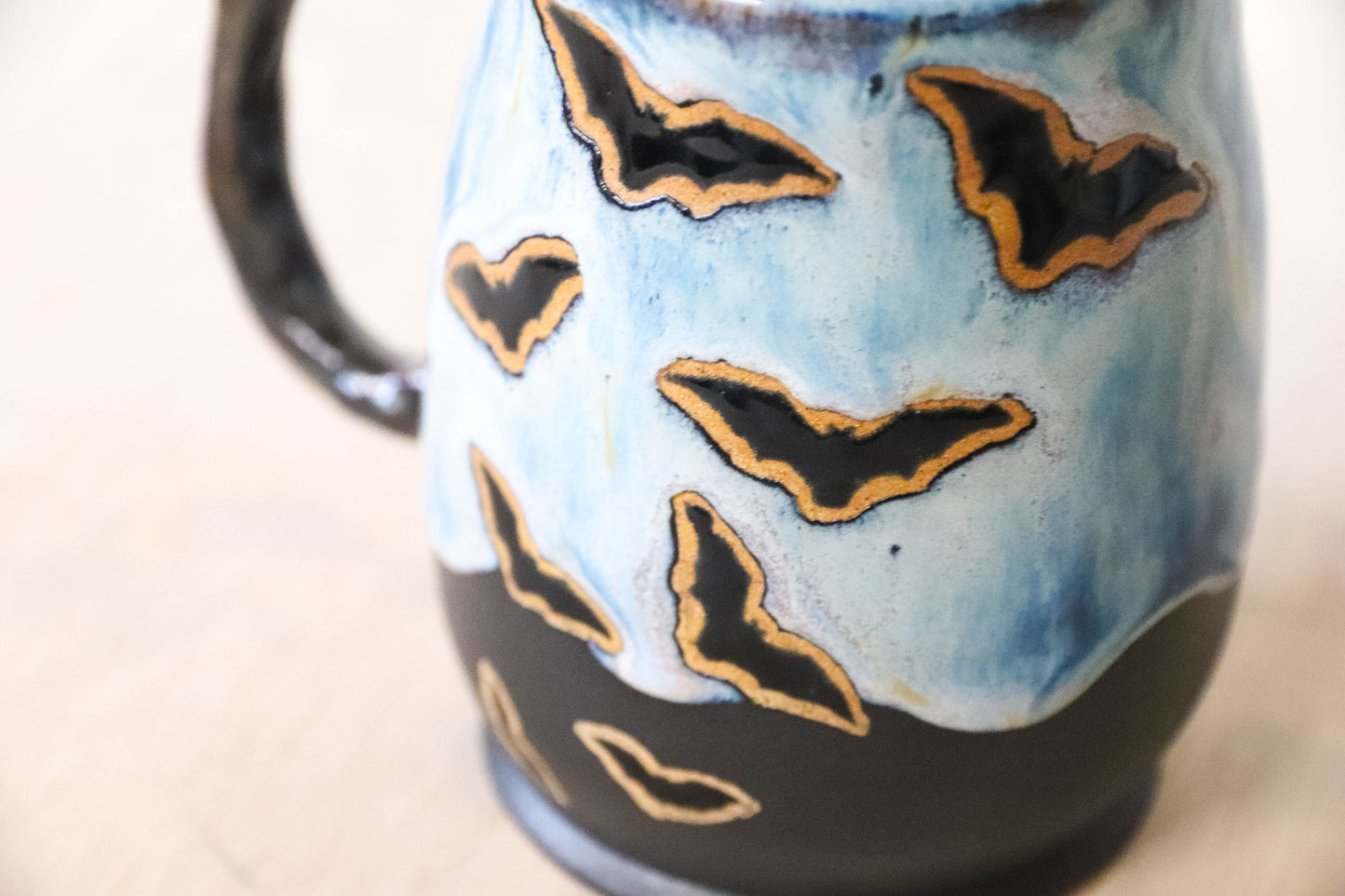 Bat Stoneware Mug