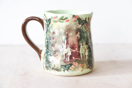 Green Fairy Tulip Mug