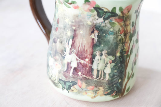 Green Fairy Tulip Mug