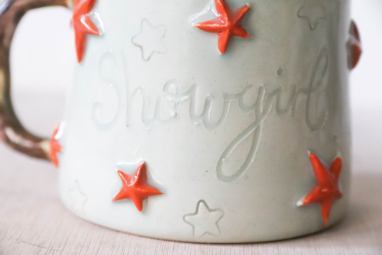Showgirl Stoneware Mug