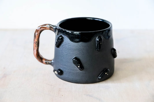 Coffin Stoneware Mug
