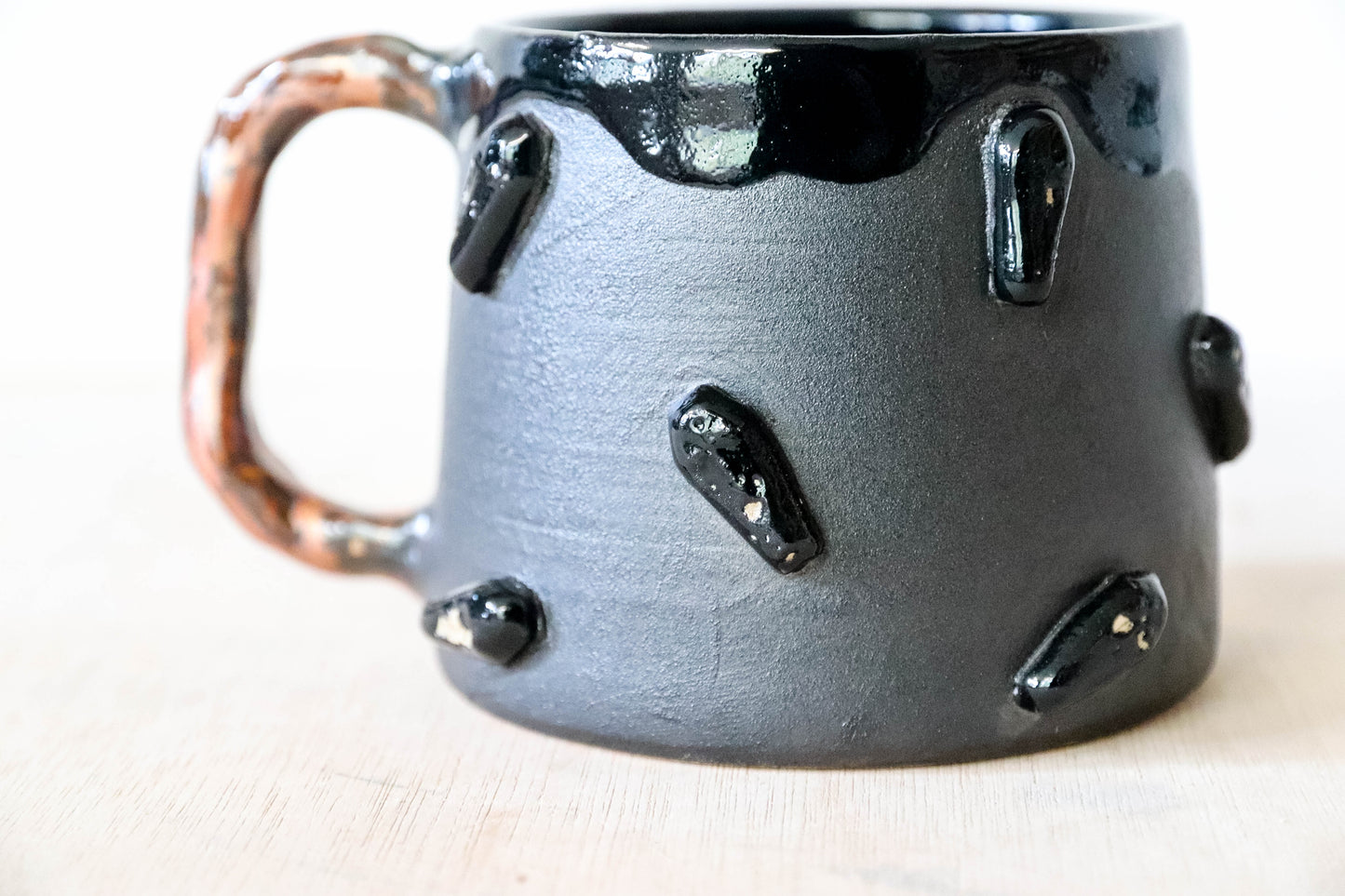 Coffin Stoneware Mug