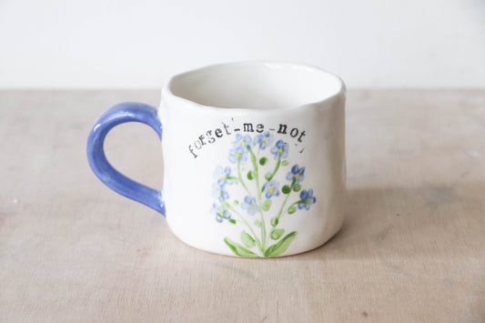 Forget Me Not Medium Mug