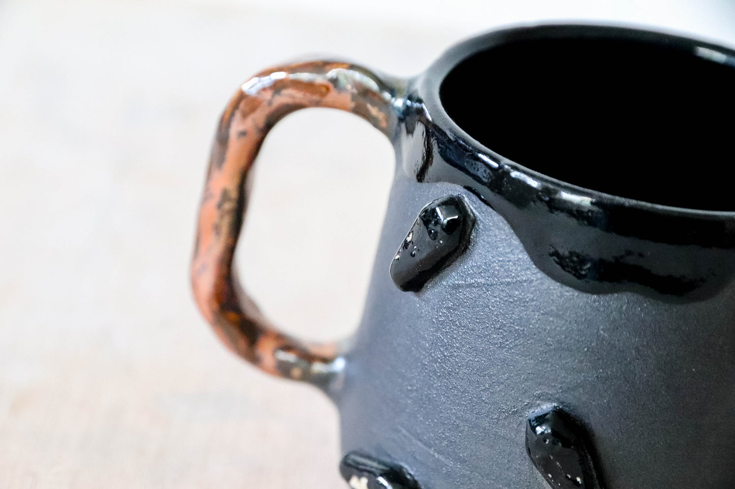 Coffin Stoneware Mug