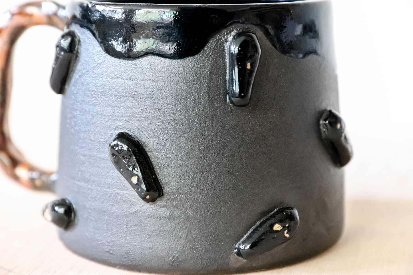Coffin Stoneware Mug
