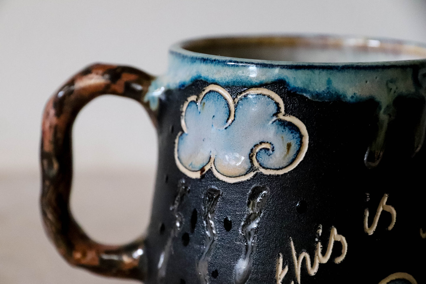 Opalite Stoneware Mug