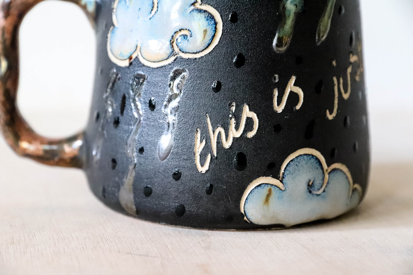 Opalite Stoneware Mug