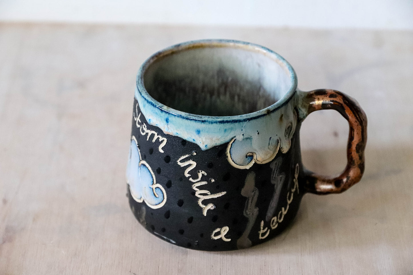 Opalite Stoneware Mug