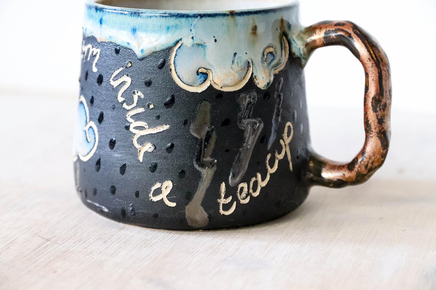Opalite Stoneware Mug