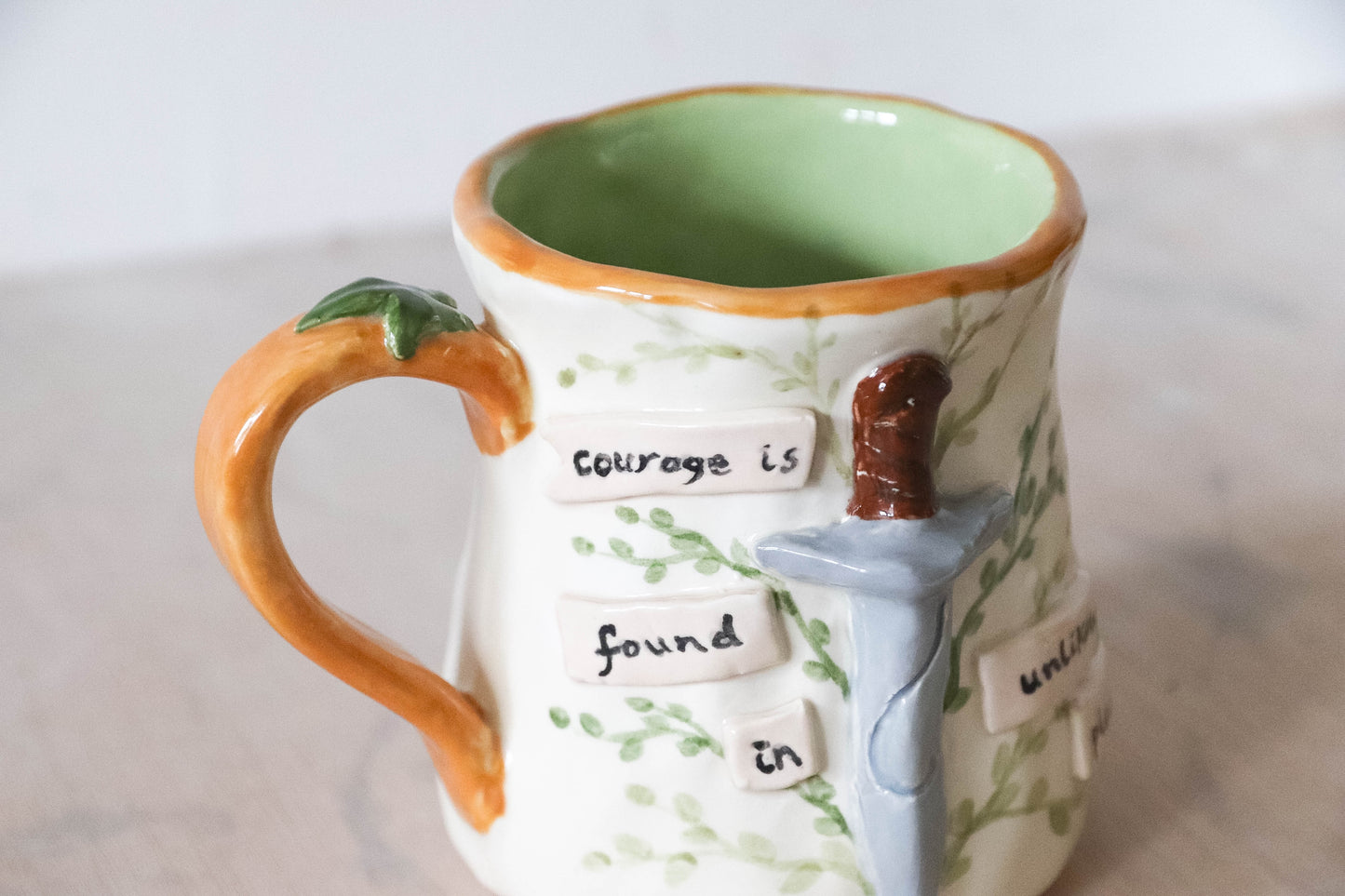 Sting Courage Tulip Mug