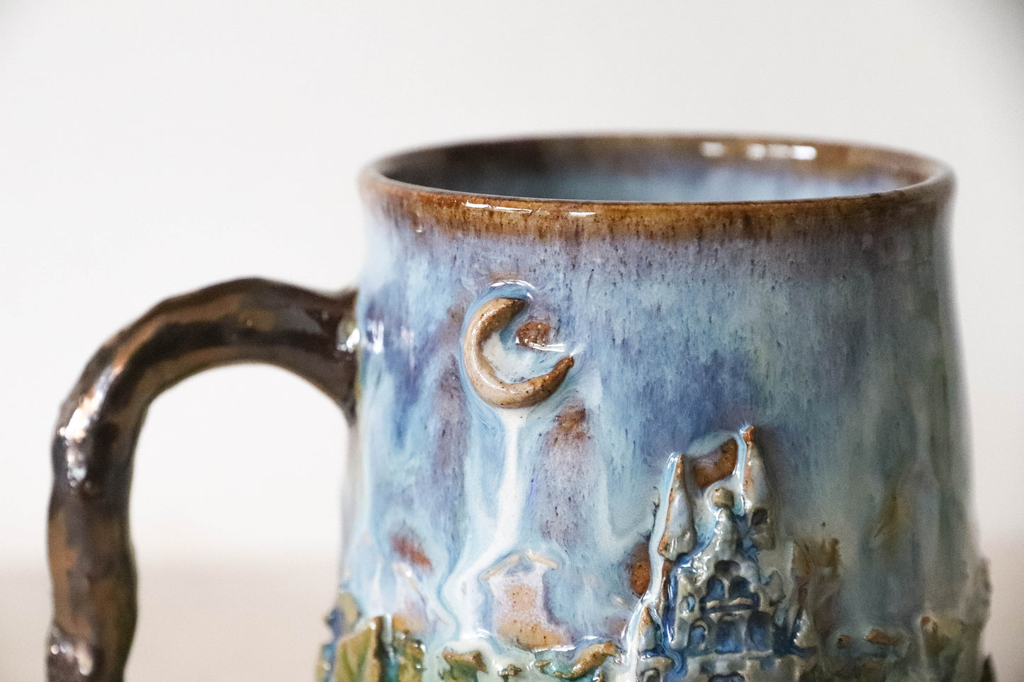 Fantasy Castle Stoneware Mug