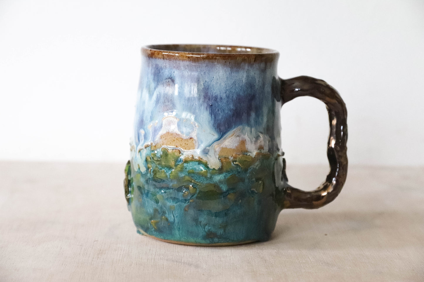 Fantasy Castle Stoneware Mug