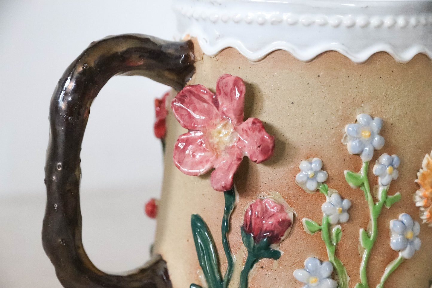 Spring Garden Stoneware Mug