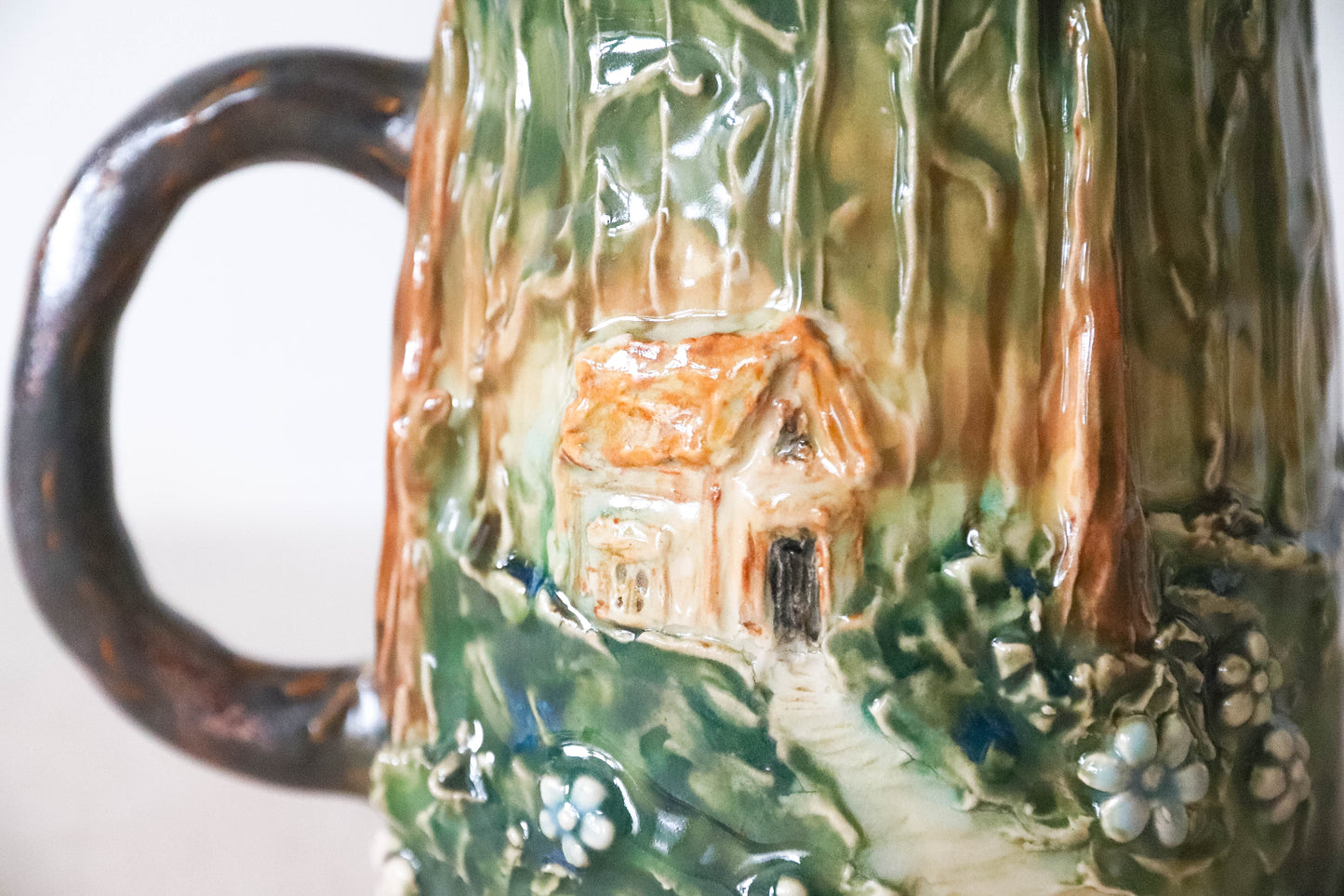 Fairytale Cottage in the Woods Stoneware Mug