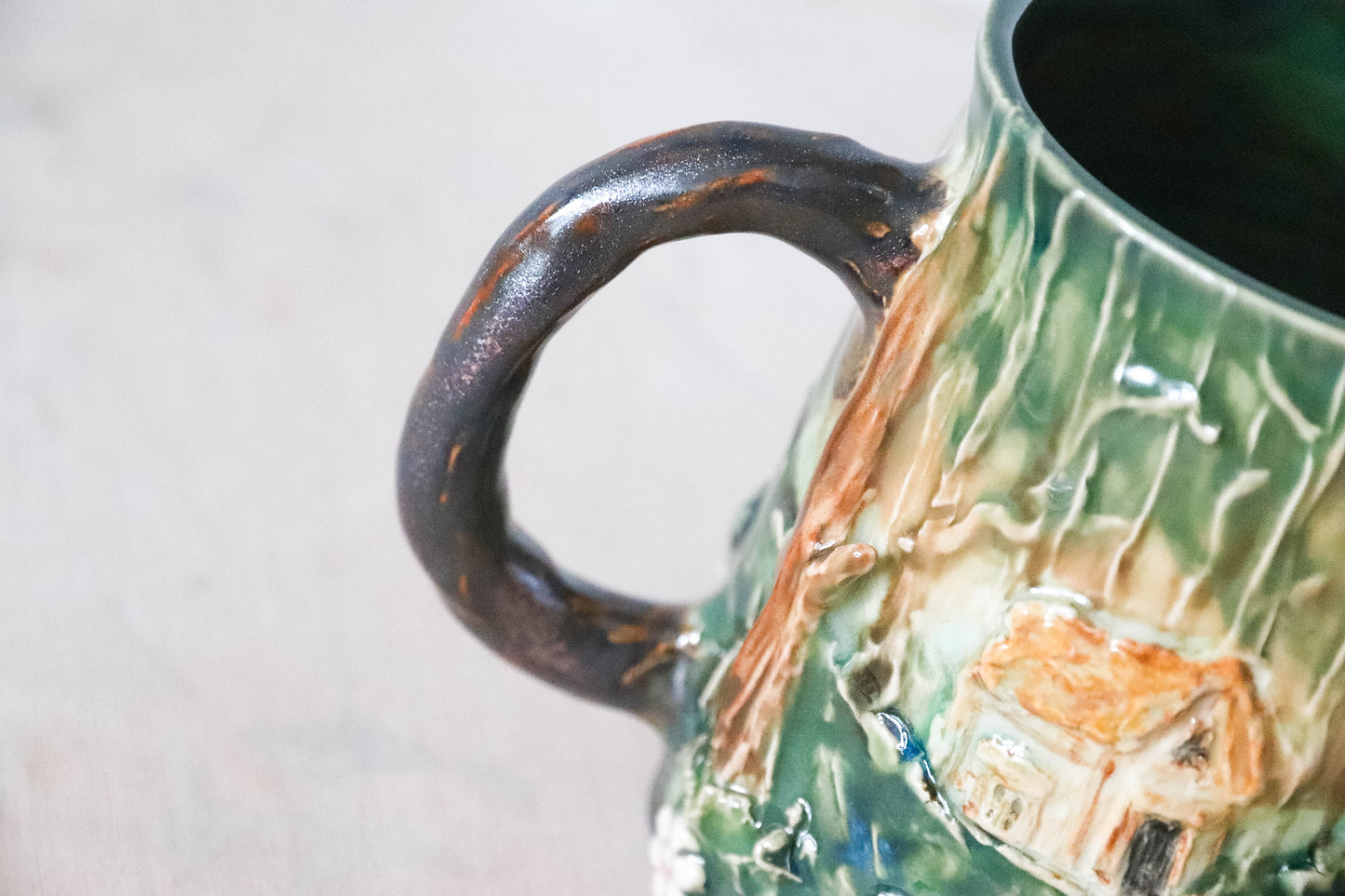 Fairytale Cottage in the Woods Stoneware Mug