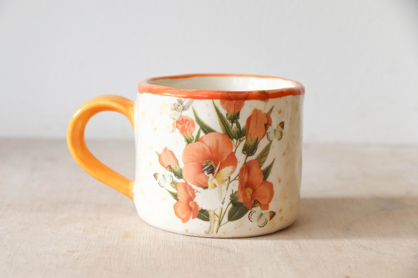 Orange Fairy Mug Medium