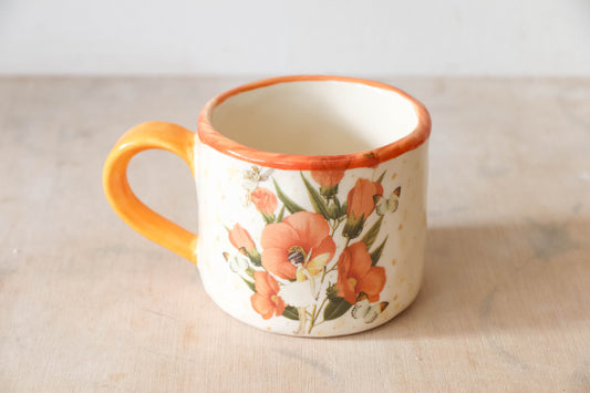 Orange Fairy Mug Medium