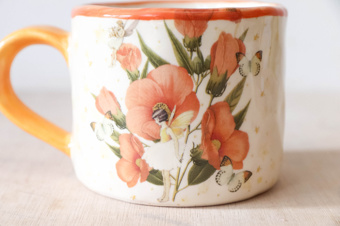 Orange Fairy Mug Medium