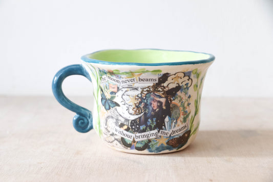 Stevie Nicks Green Mug