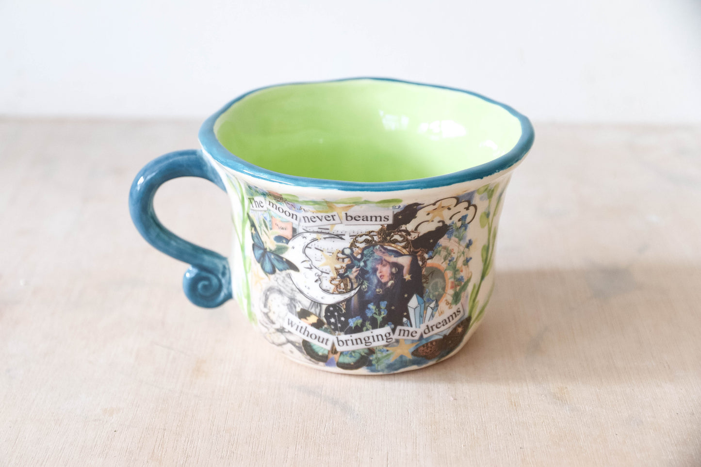 Stevie Nicks Green Mug