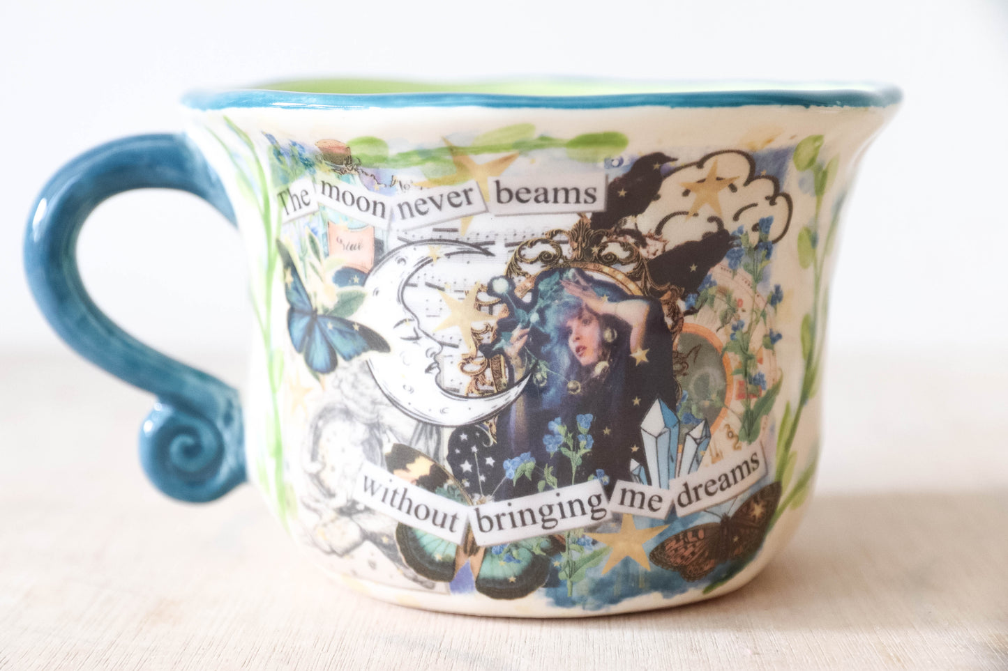 Stevie Nicks Green Mug
