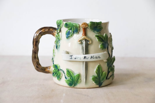 I am No Man Stoneware Mug