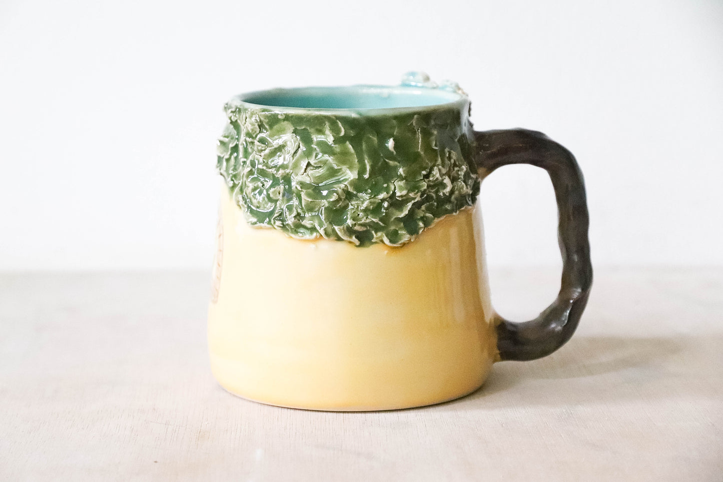 Yellow Hobbit House Stoneware Mug