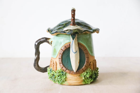 Hobbit House Sword Stoneware Mug