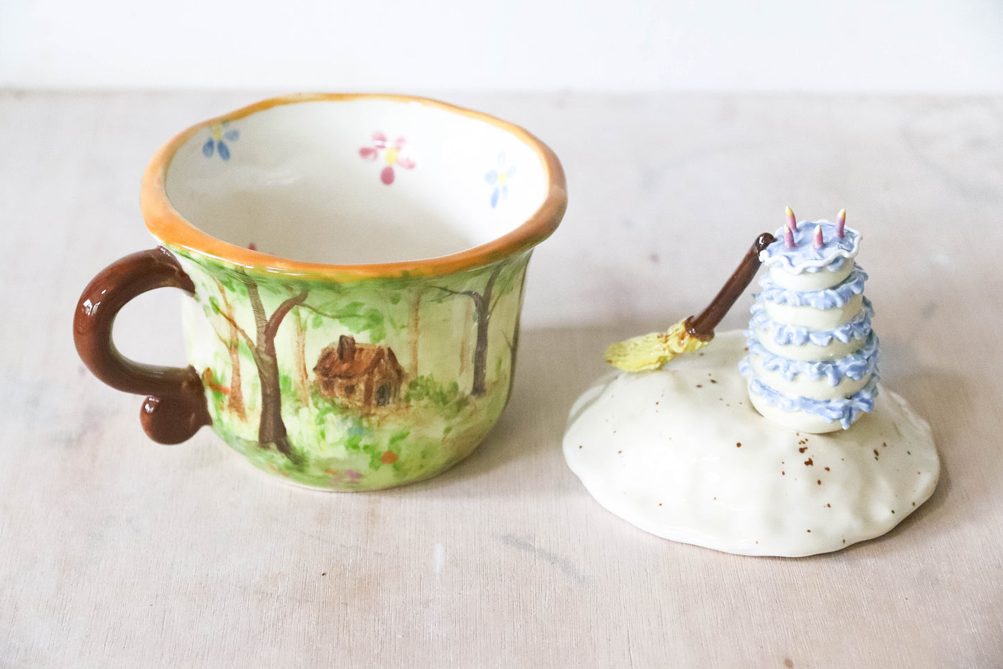 Sleeping Beauty Cake Mug