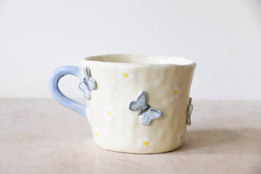 Blue Butterfly Mug